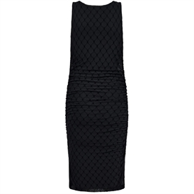 Hype The Detail Mesh Kjole, Sort